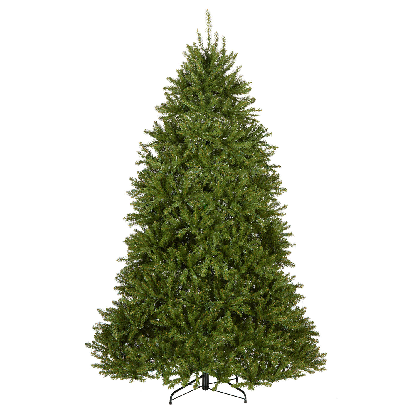 7.5 ft. Pre-Lit Dunhill Fir Hinged Tree with PowerConnect Clear Lights, Plug-In - National Tree Company