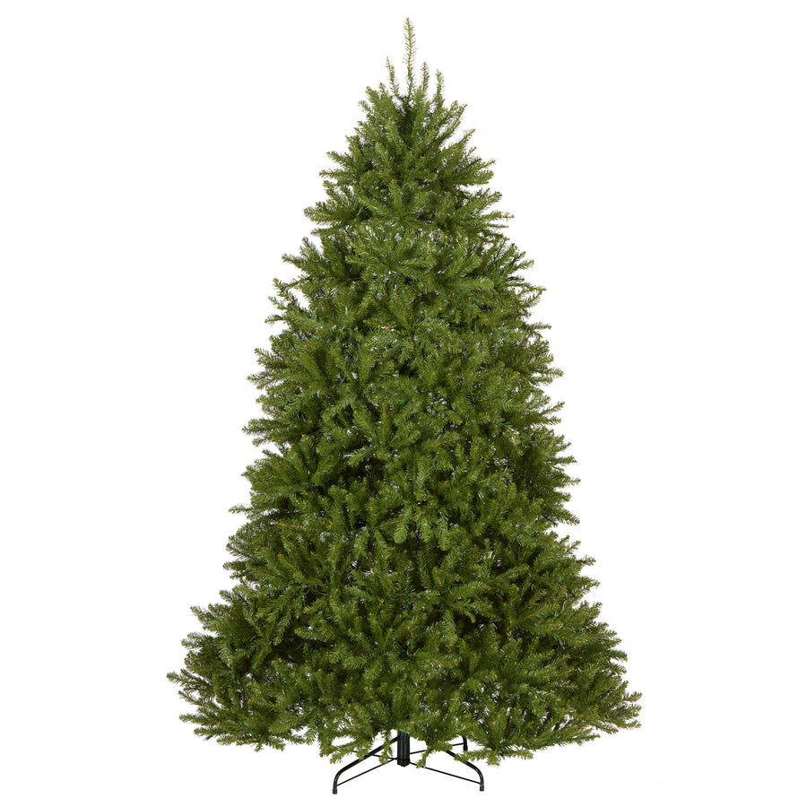7.5 ft. Pre-Lit Dunhill Fir Hinged Tree with PowerConnect Clear Lights, Plug-In - National Tree Company