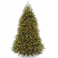 7.5 ft. Pre-Lit Dunhill Fir Tree with White Lights - National Tree Company