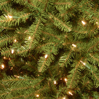 7.5 ft. Pre-Lit Dunhill Fir Tree with White Lights - National Tree Company
