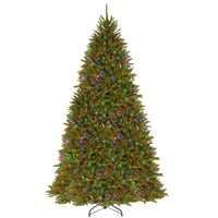 10 ft.Pre-Lit Dunhill Fir Tree with PowerConnect Dual Color LED Lights - National Tree Company