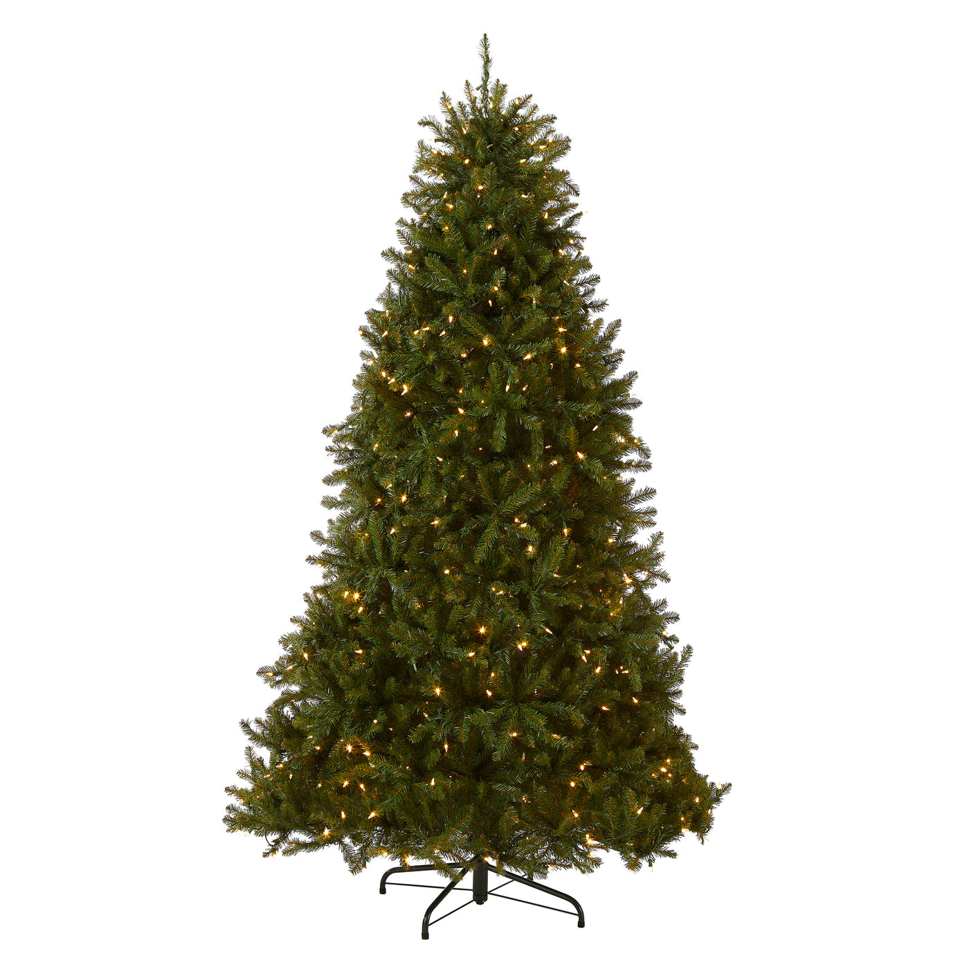 6.5 ft. Pre-Lit Dunhill Fir with PowerConnect Dual Color LED Lights, Plug-In - National Tree Company