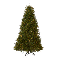 6.5 ft. Pre-Lit Dunhill Fir with PowerConnect Dual Color LED Lights, Plug-In - National Tree Company