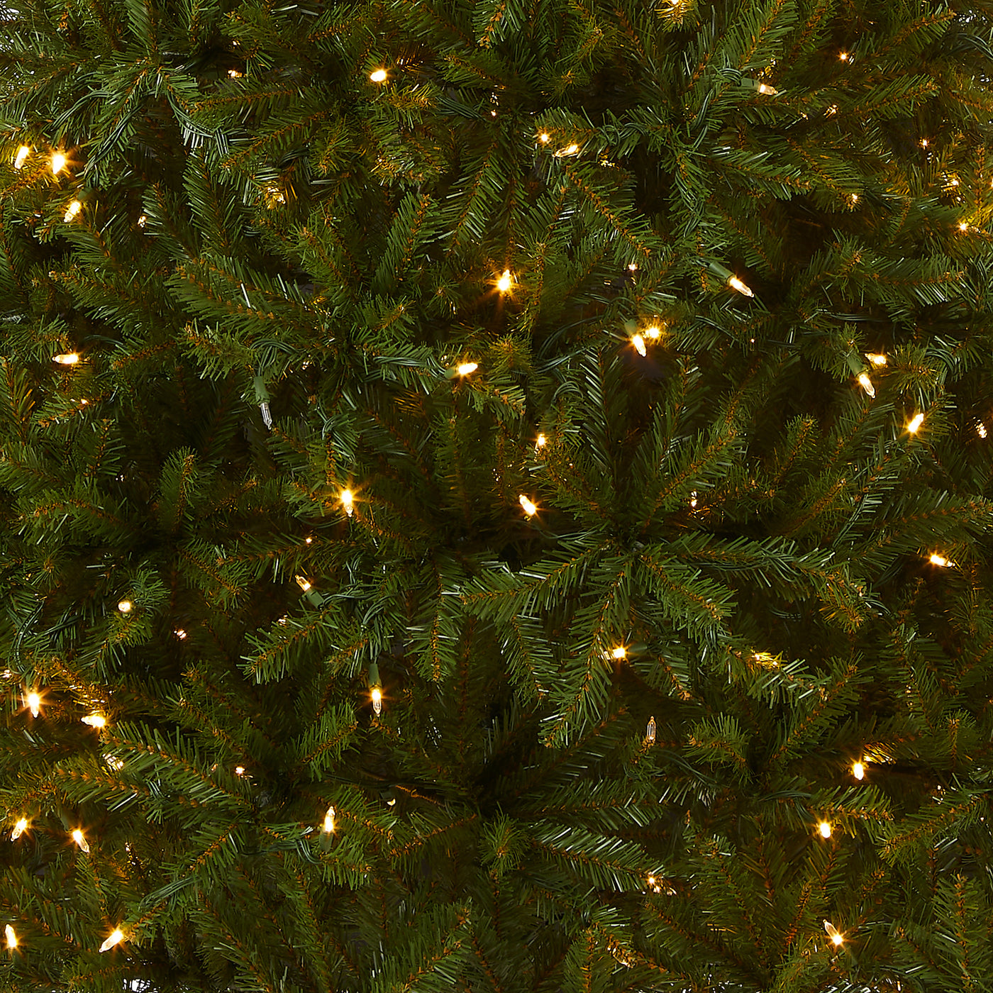 6.5 ft. Pre-Lit Dunhill Fir with PowerConnect Dual Color LED Lights - National Tree Company