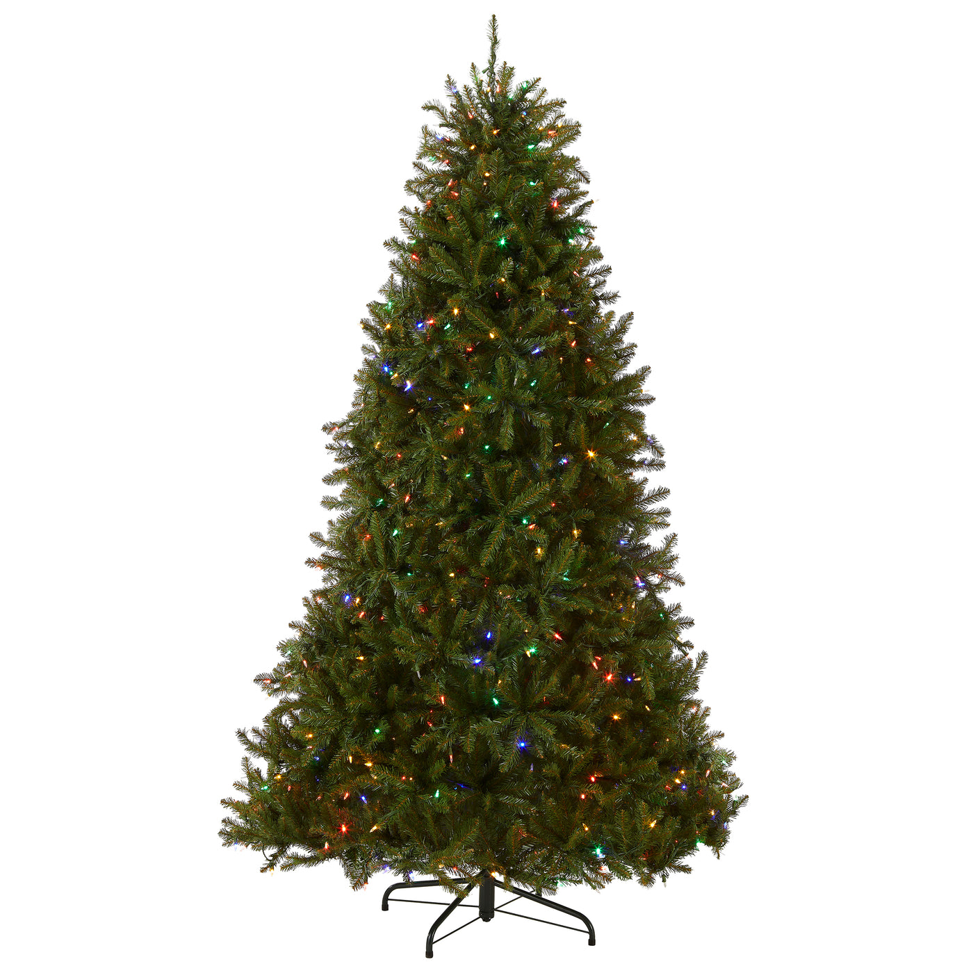 6.5 ft. Pre-Lit Dunhill Fir with PowerConnect Dual Color LED Lights - National Tree Company