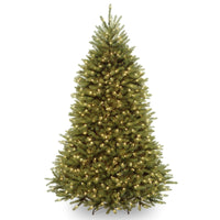 7 ft. Pre-Lit Dunhill Fir Tree with PowerConnect Dual Color LED Lights - National Tree Company