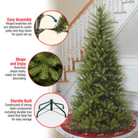 6.5 ft. Dunhill Fir Slim Tree - National Tree Company