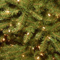 9 ft. Pre-Lit Dunhill Fir Slim Tree with Clear Lights - National Tree Company