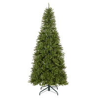 9 ft. Pre-Lit Dunhill Fir Slim Hinged Tree with Clear Lights, Plug-In - National Tree Company
