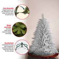 4.5 ft. Dunhill White Fir Tree - National Tree Company