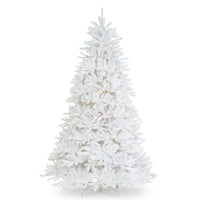 6.5 ft. Pre-Lit Dunhill Fir White Tree with Clear Lights - National Tree Company