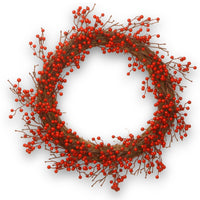 24 in. Mini Berries Wreath - National Tree Company