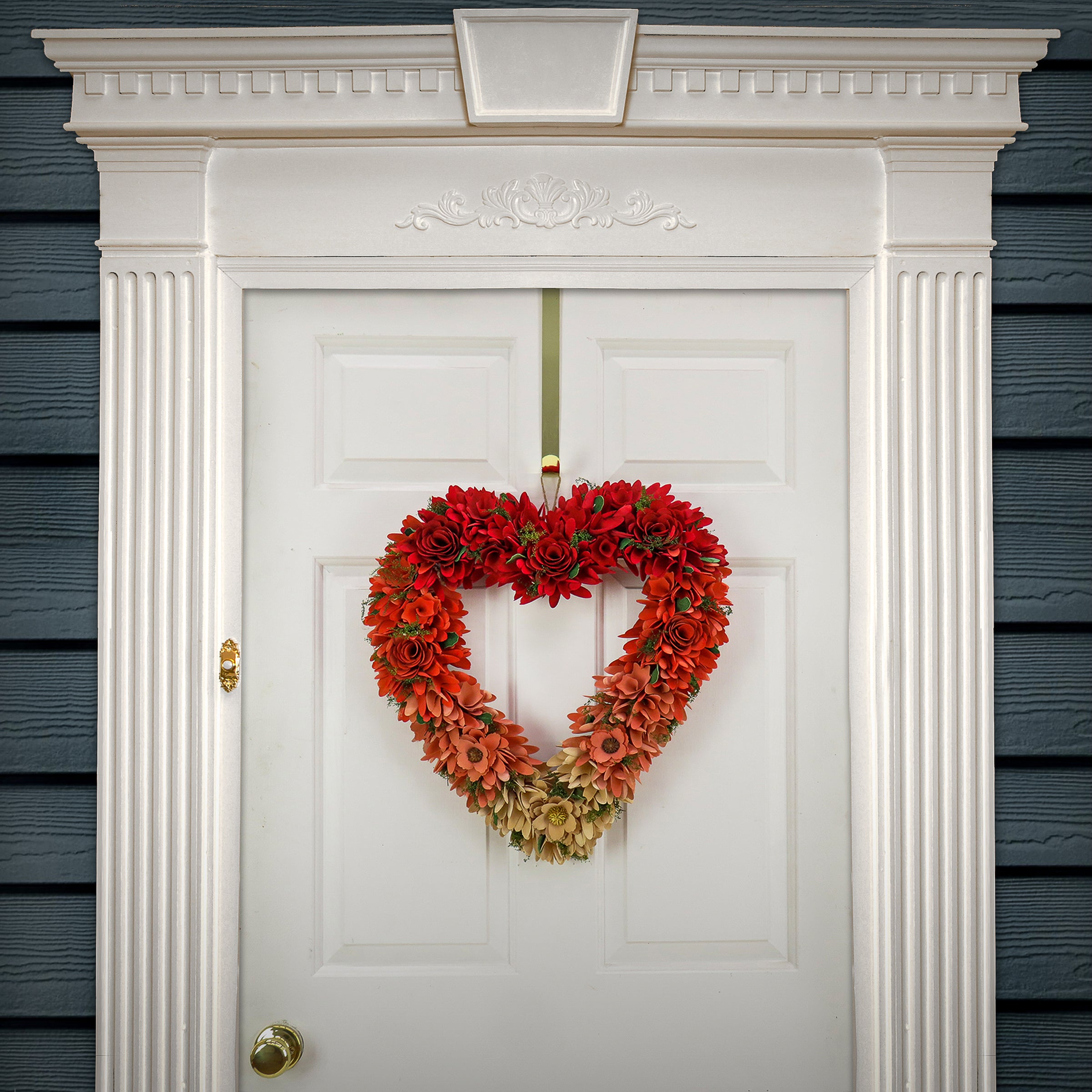 Prelit Valentine’s Day Wreaths for Front Door, Valentine’s shops Day Wreath 20 LEd