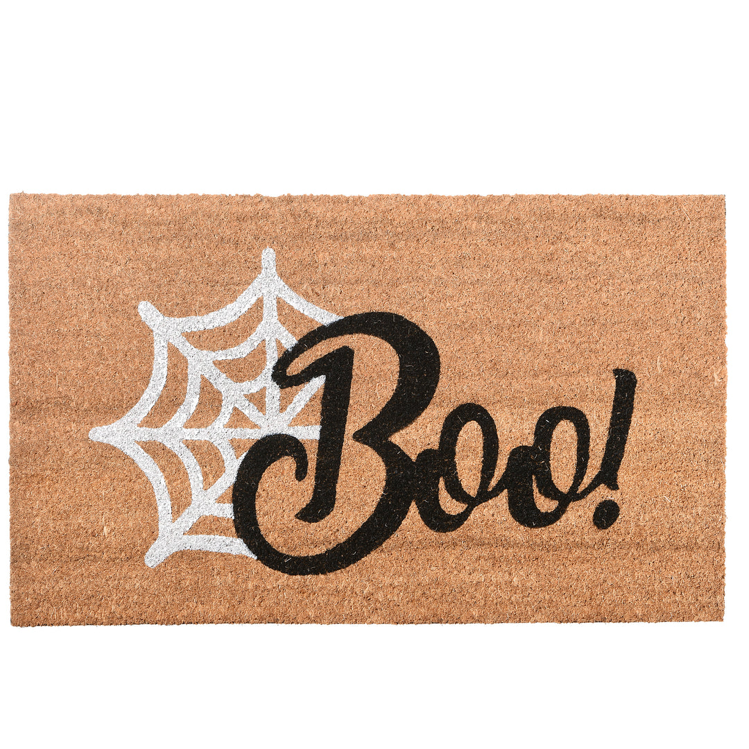 National Tree Company 'BOO!' Doormat Decoration, Halloween Collection, 30 Inches
