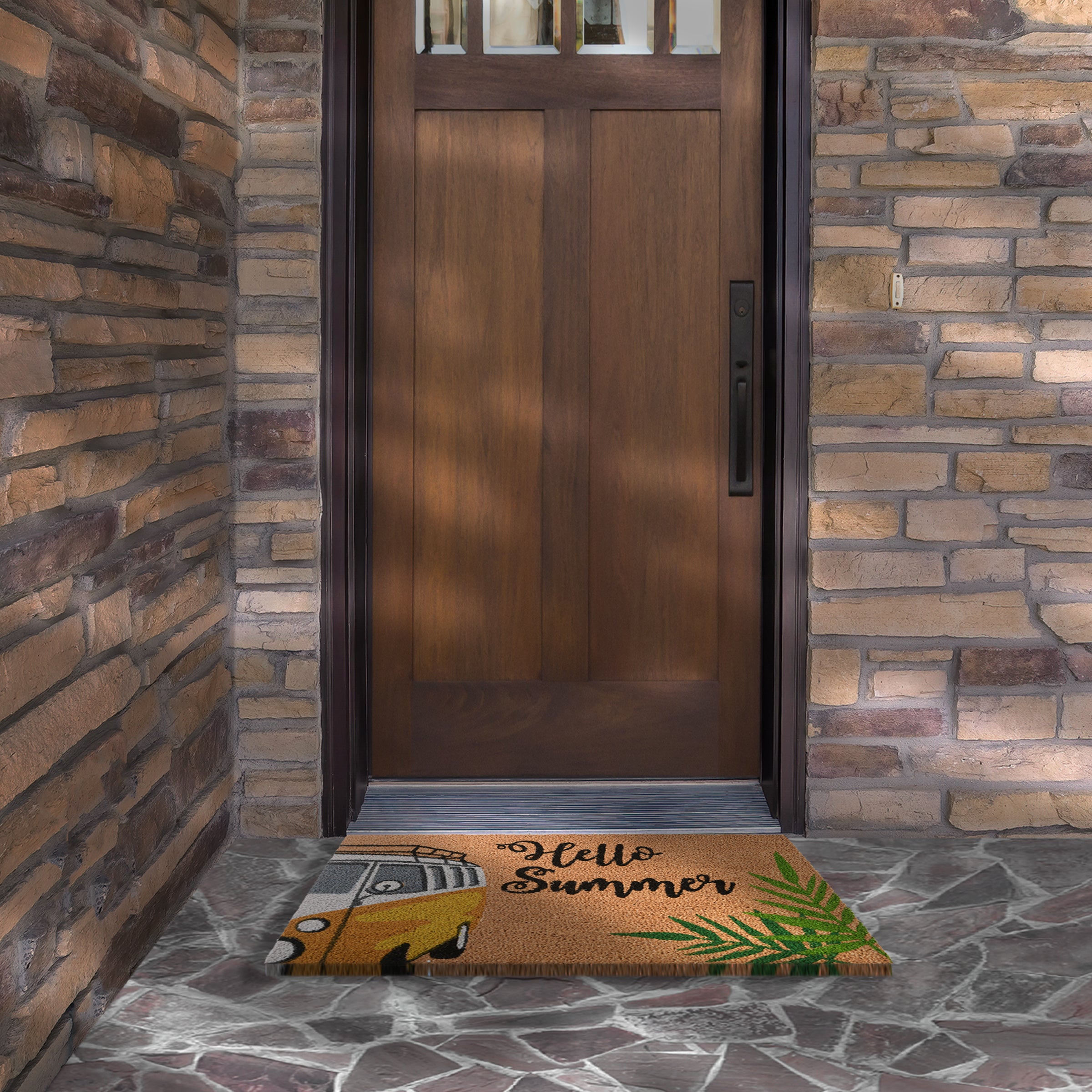 National Tree Company Coir Doormat - Thumbnail 2