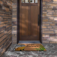 30" Hello Summer Coir Doormat - National Tree Company