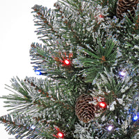 4 ft. Pre-Lit Aberdeen Blue Spruce Tree with Twinkly LED Lights, Plug-In - National Tree Company