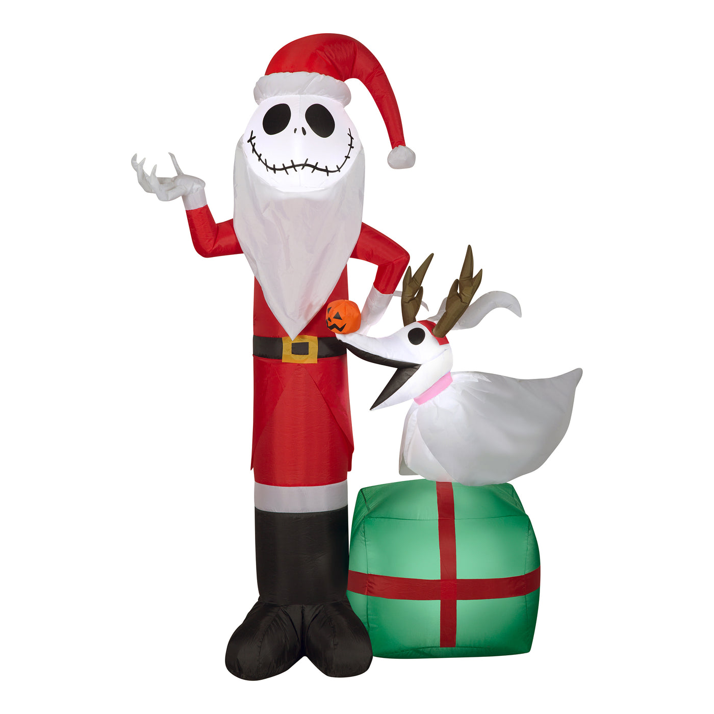 5 ft. Santa Jack Skellington and Zero - National Tree Company