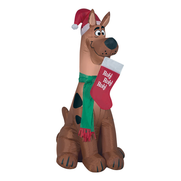 Inflatable Scooby Doo, LED Lights, Plug In, Christmas Collection, 3.5 Feet