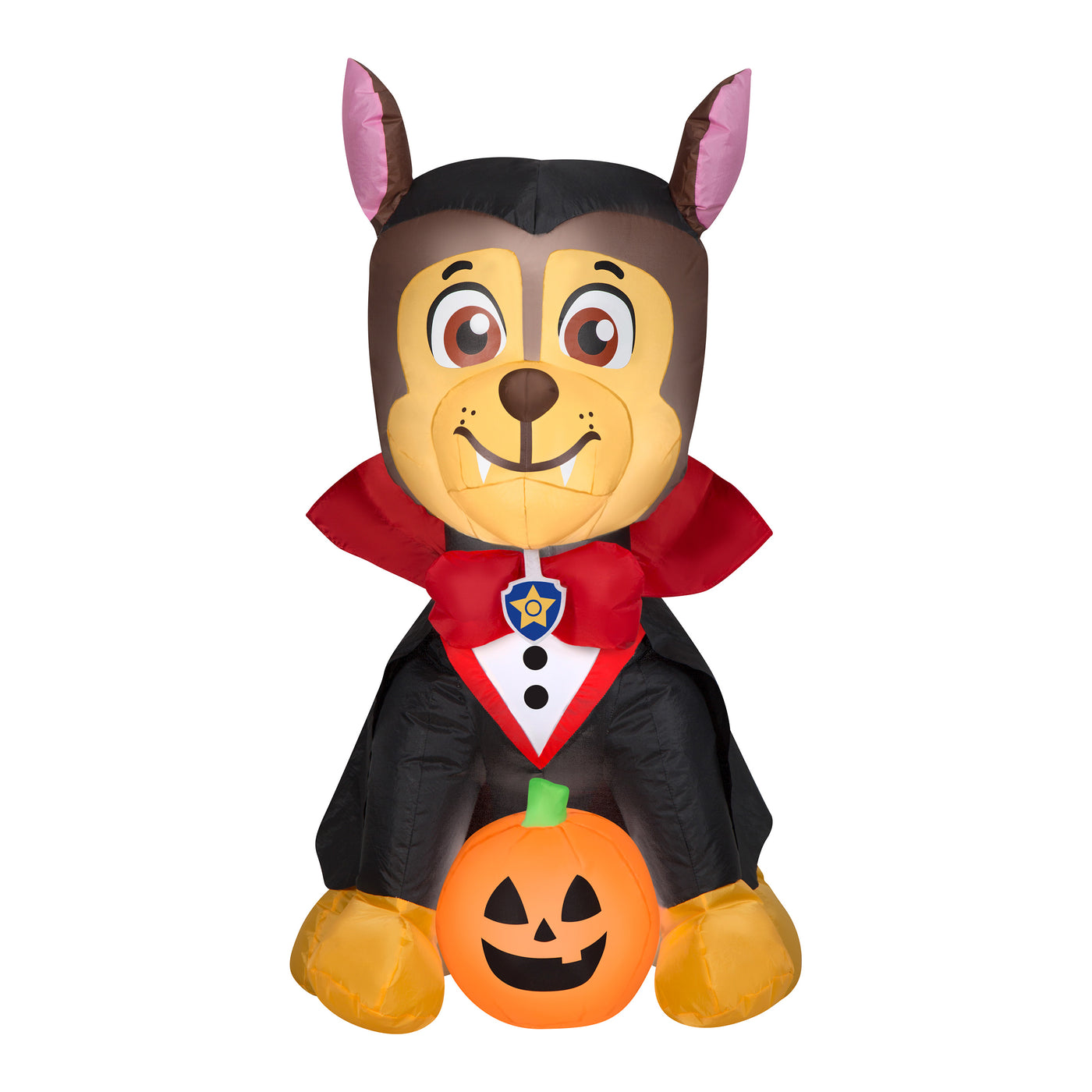 Halloween Inflatable Decoration, Black, Chase from Paw Patrol, Self Inflating, Plug In, 38 Inches - National Tree Company