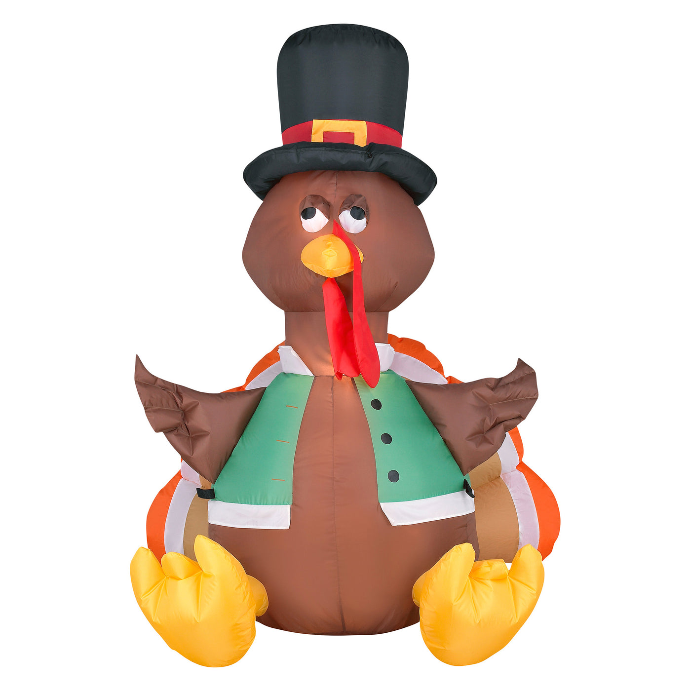 4 ft. Inflatable Thanksgiving Turkey - National Tree Company