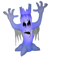 Halloween Inflatable Giant Haunted Tree, LED Lights, 12 Foot - National Tree Company