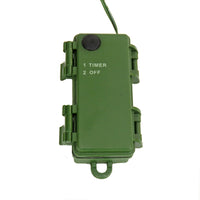 24 in. Pre-Lit Glistening Pine Tree with Warm White LED Lights - National Tree Company