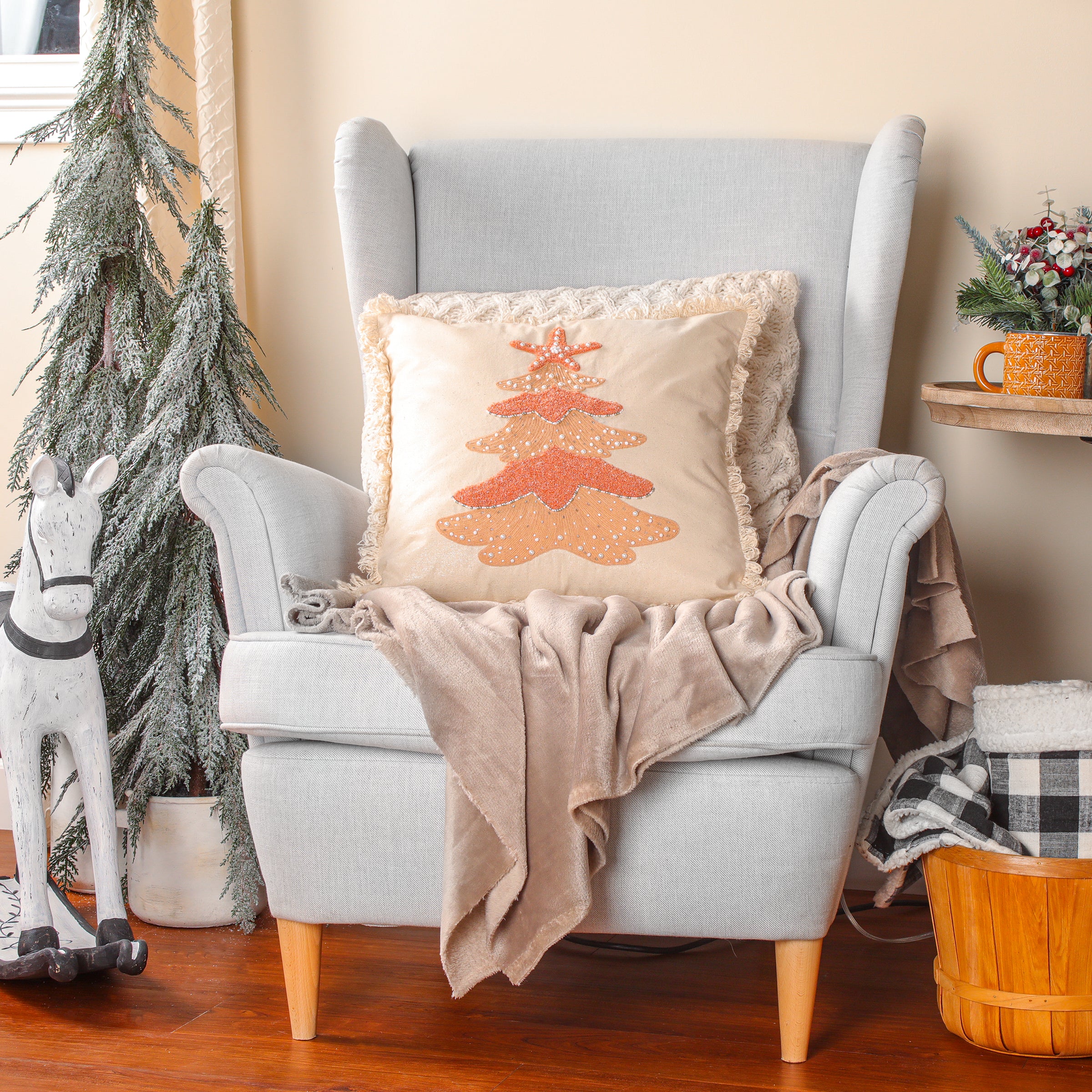 Christmas cushions outlet sale