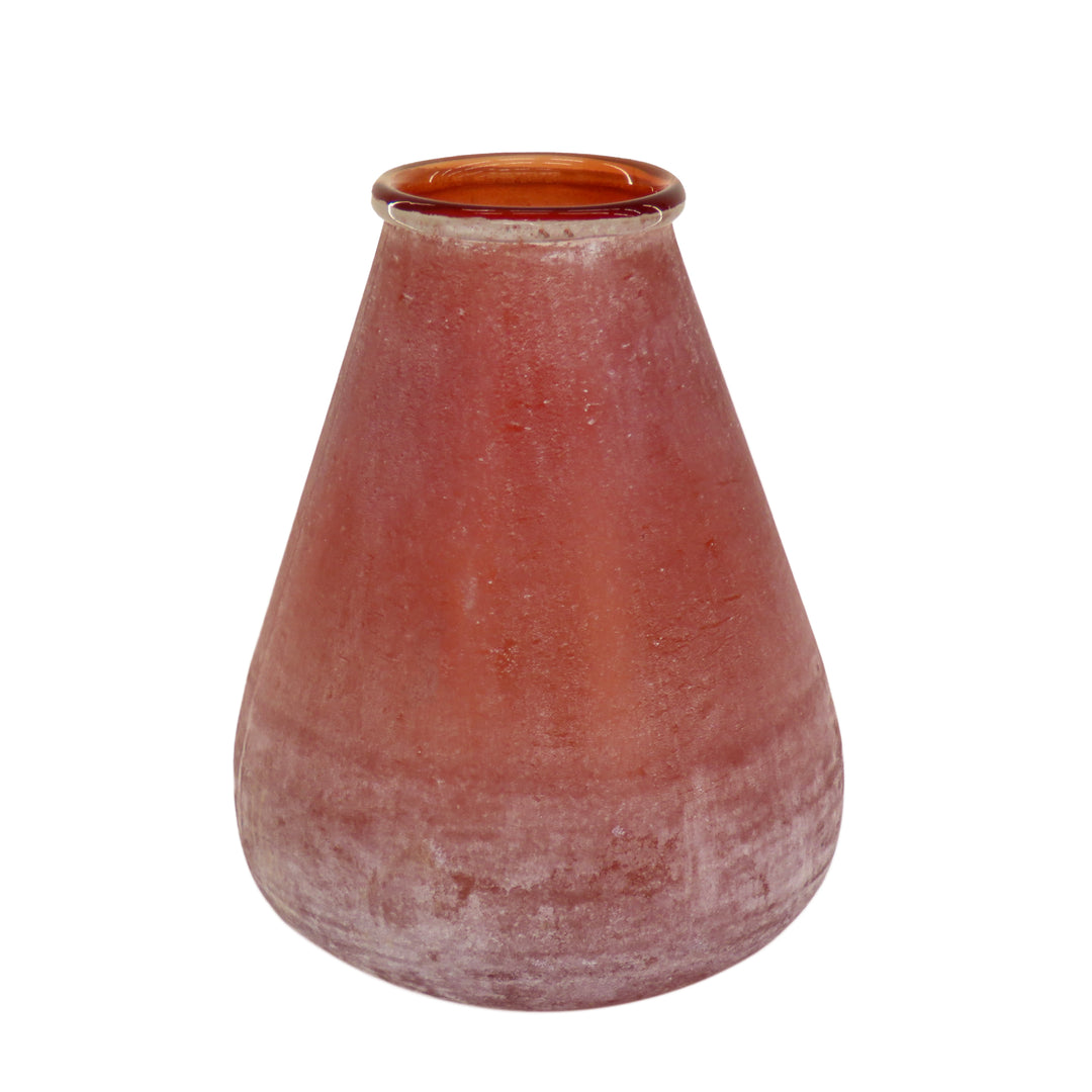 13" HGTV Home Collection Buried Vase, Rust