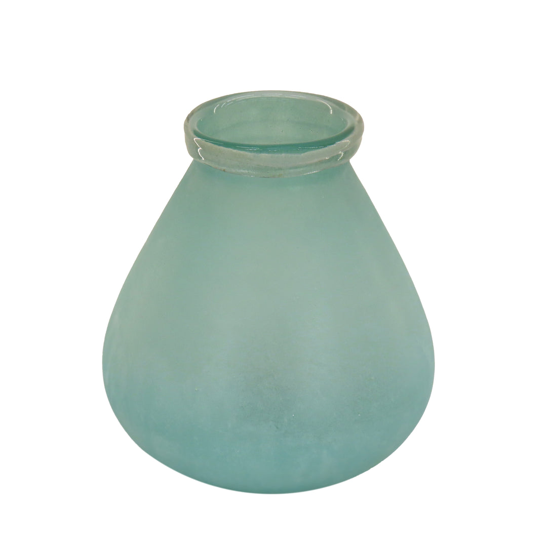 9" HGTV Home Collection Buried Vase, Turquoise