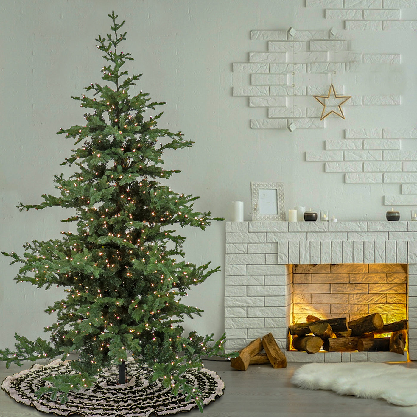 7.5 ft. Pre-Lit Decorator Tree - National Tree Company