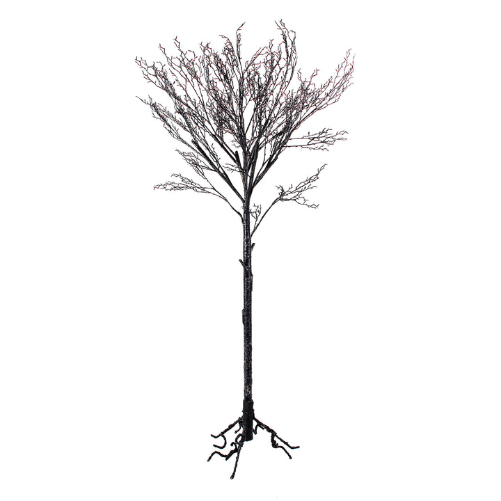 Halloween Artificial Tree Decoration, Black, Leafless, Includes Stand, 68 Inches