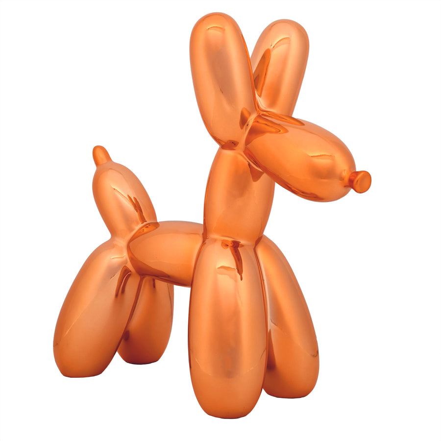 Halloween Balloon Dog Figurine, Orange, 11 inch - National Tree Company