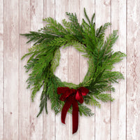 24 in. Christmas Cottage Wreath - National Tree Company