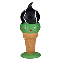 Halloween Frankenstein I-Scream Cone, Orange, Tabletop Decoration, 14 inch - National Tree Company