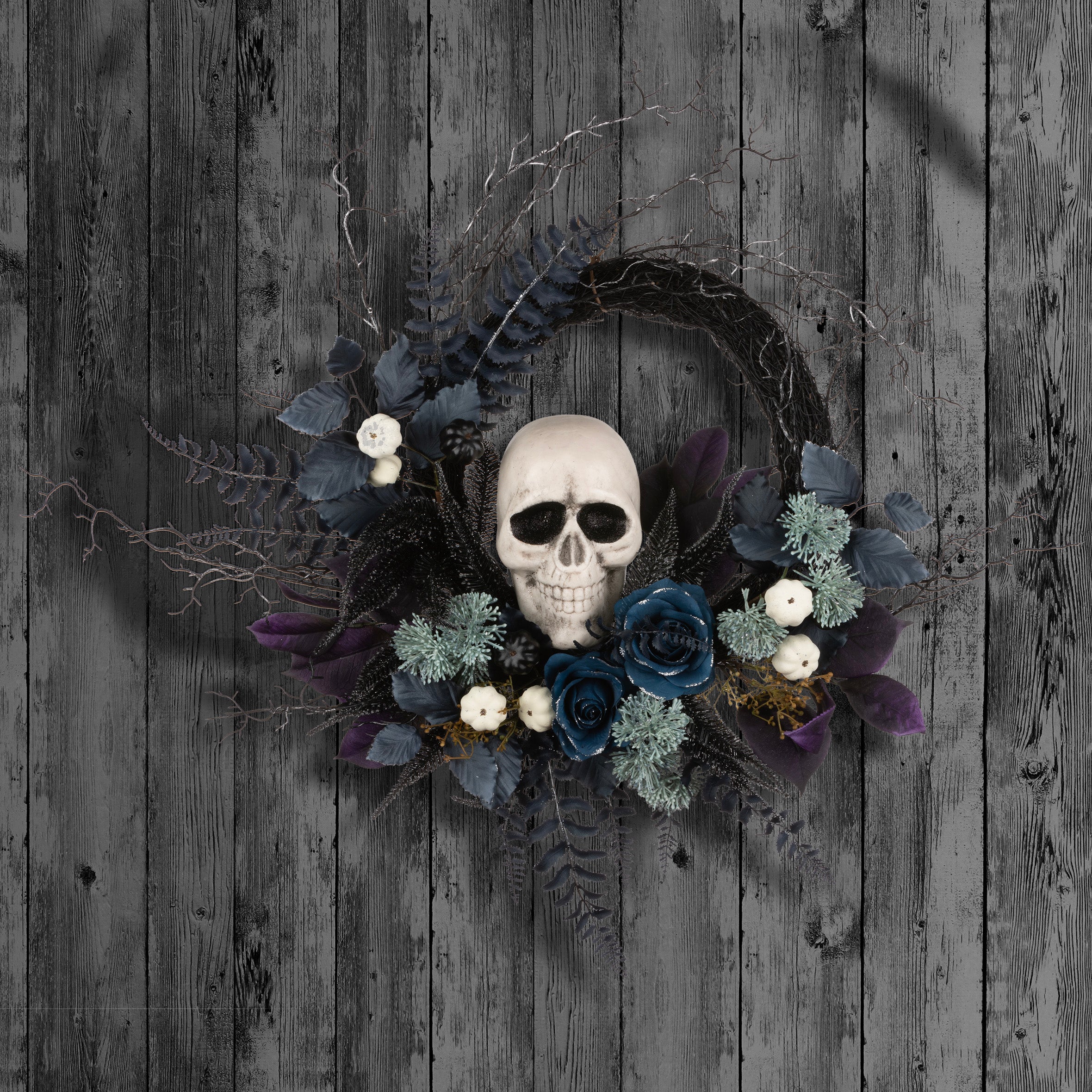 Halloween Skull sold Wreath