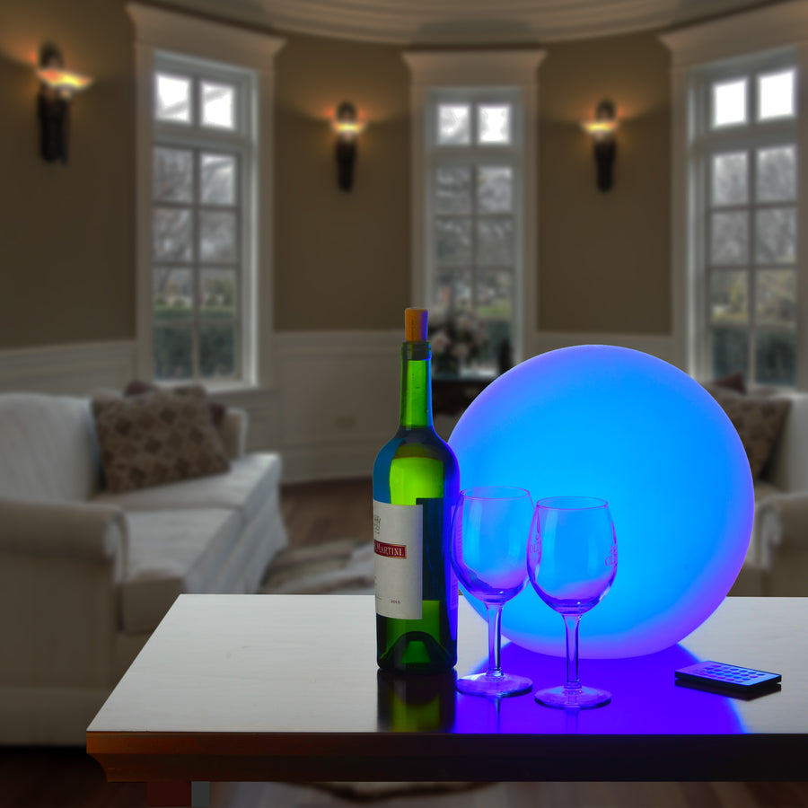 12 in. Sealed Orb with Color Changing LED Lights