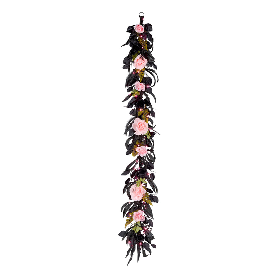 6 ft. Halloween Cute and Creep Garland with LED Lights - National Tree Company