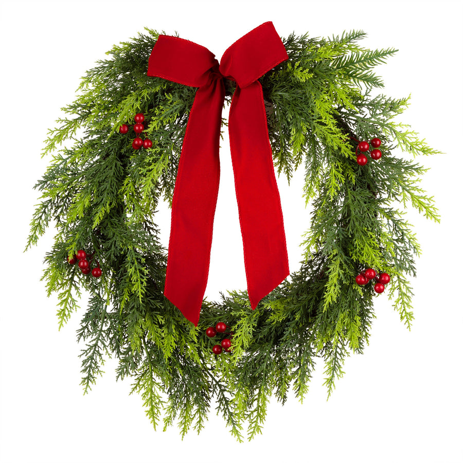 24 in. Christmas Classic Wreath - National Tree Company