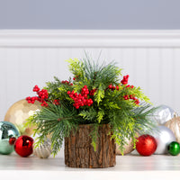 11in. Christmas Classic Centerpiece - National Tree Company