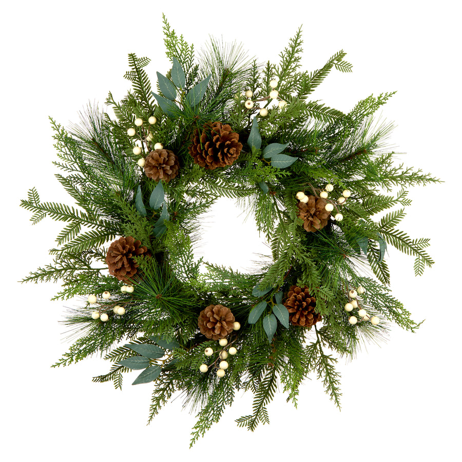 24 in. Inspired by Nature Wreath - National Tree Company