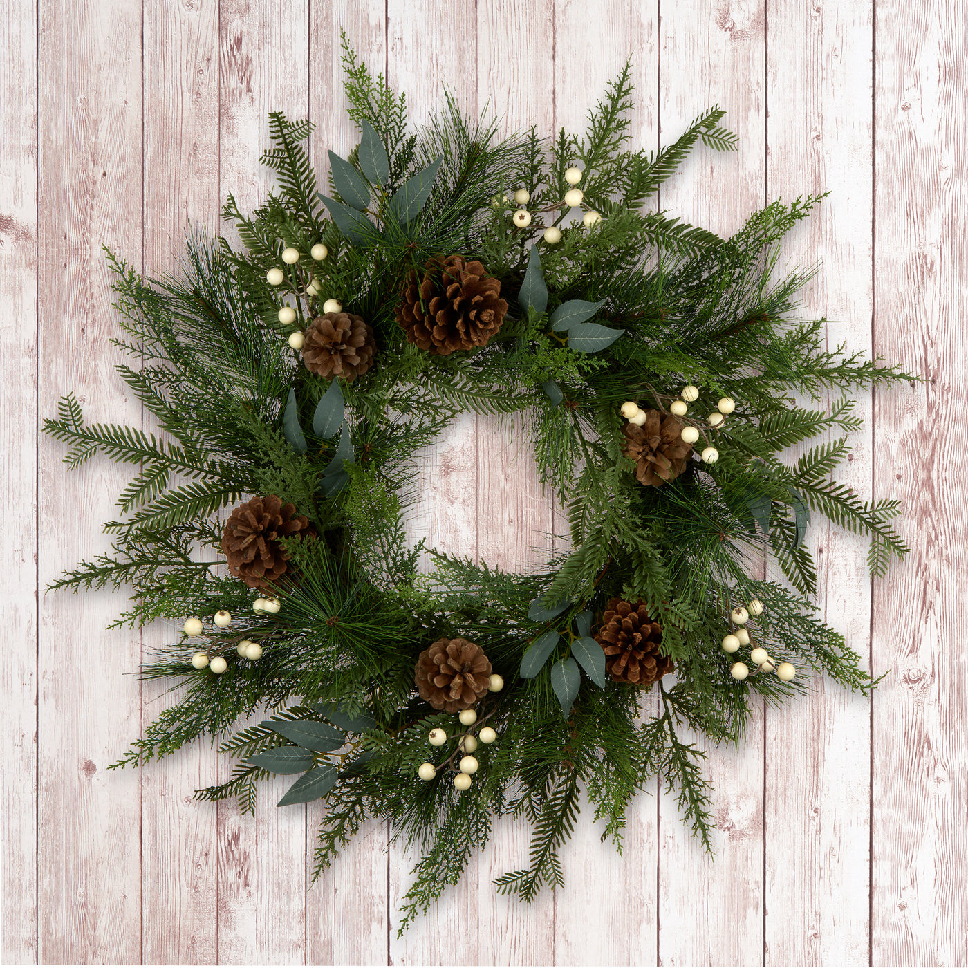 24 in. Inspired by Nature Wreath - National Tree Company