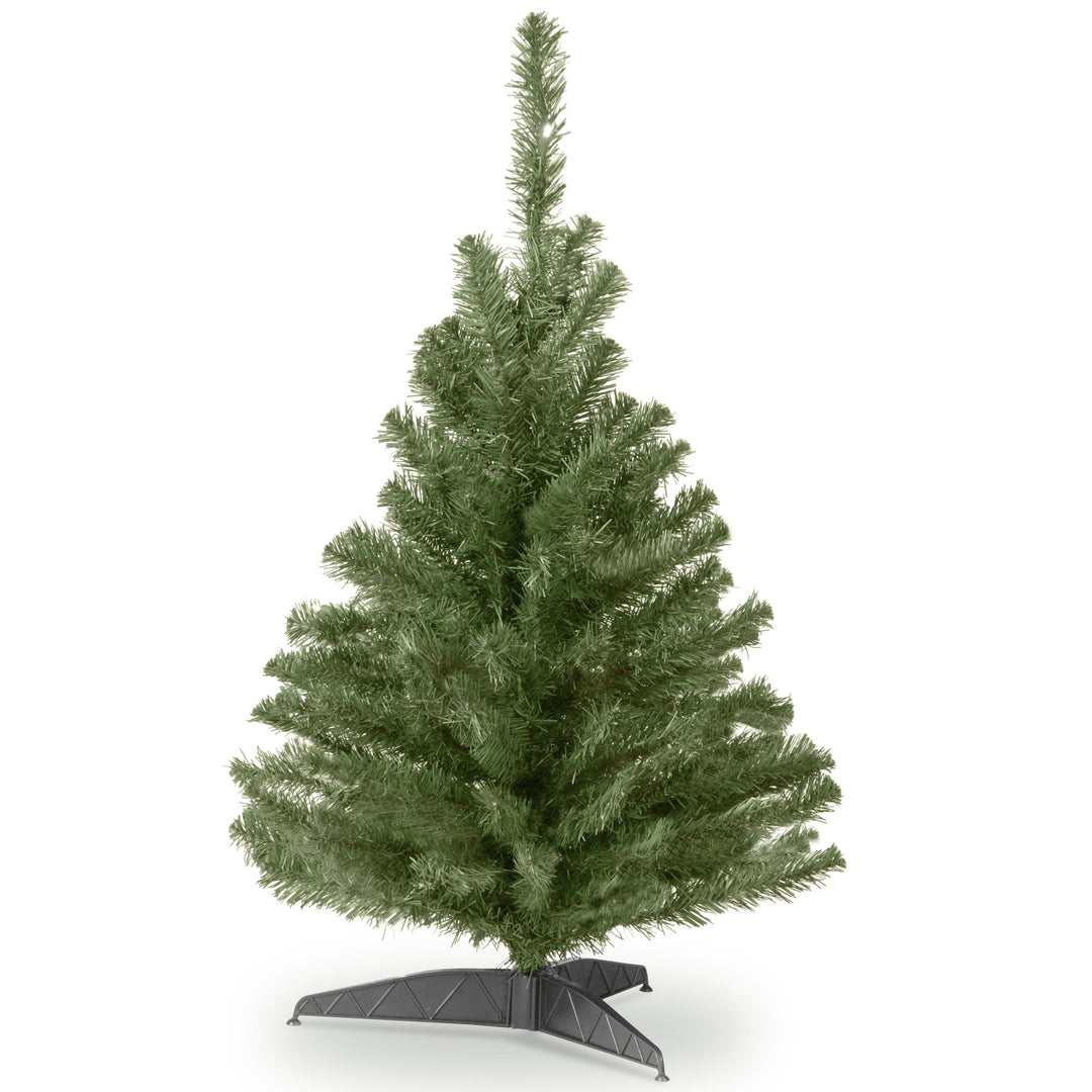 Artificial Mini Christmas Tree, Green, Kincaid Spruce, Includes Stand, 3 Feet