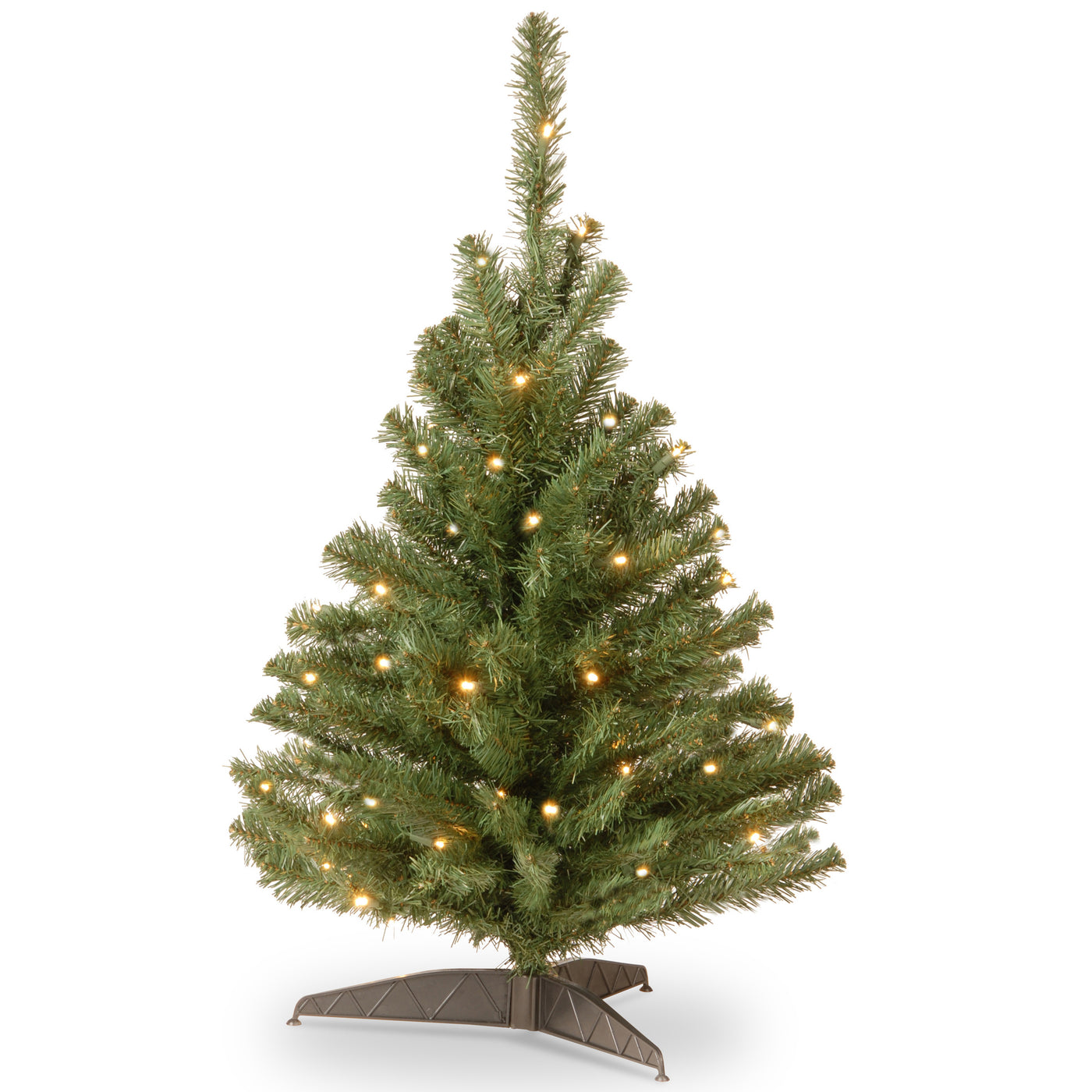 3 ft. Pre-Lit Kincaid Spruce Tree with Clear Lights - National Tree Company