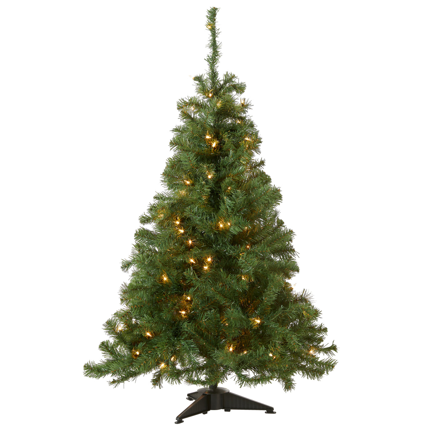 4 ft. Pre-Lit Kincaid Spruce Tree with Clear Lights - National Tree Company