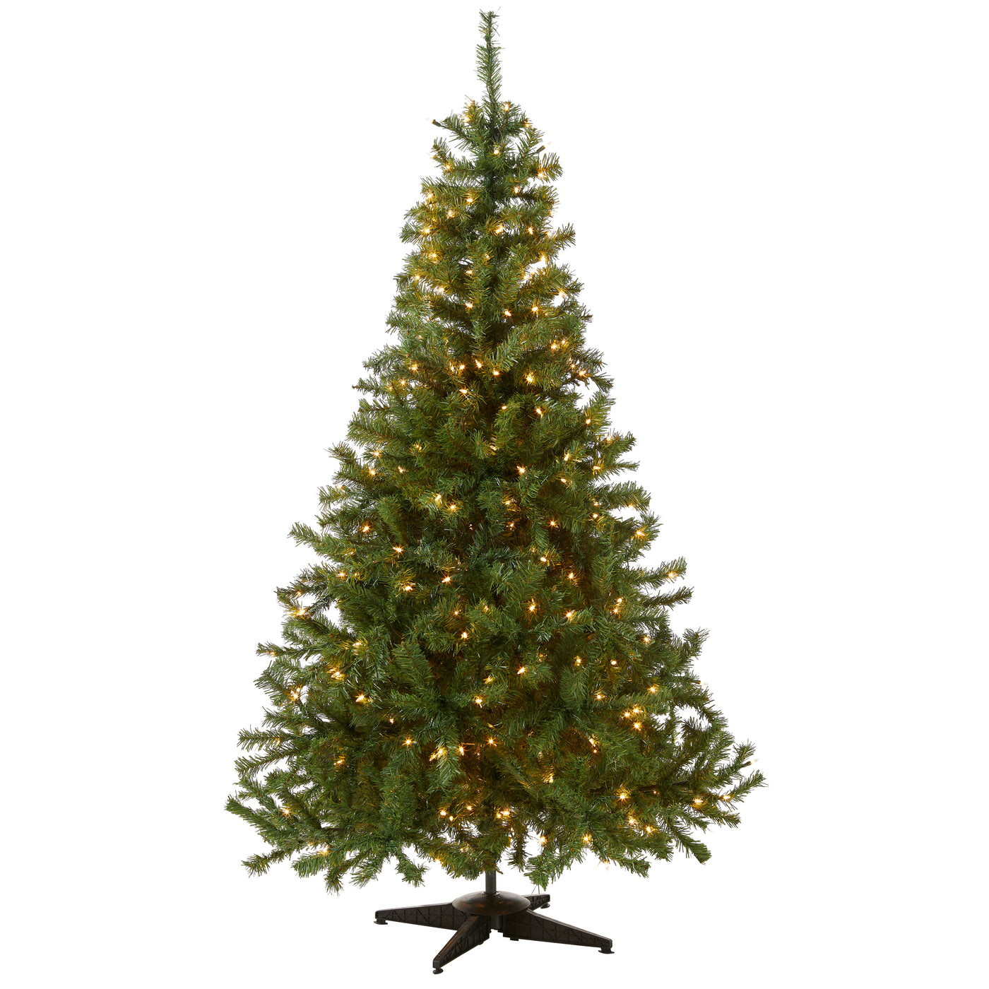 6 ft. Pre-Lit Kincaid Spruce Tree with Clear Lights - National Tree Company