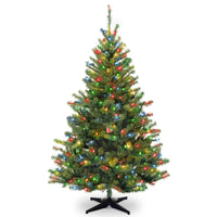 6 ft. Pre-Lit Kincaid Spruce Tree with Multicolor Lights - National Tree Company