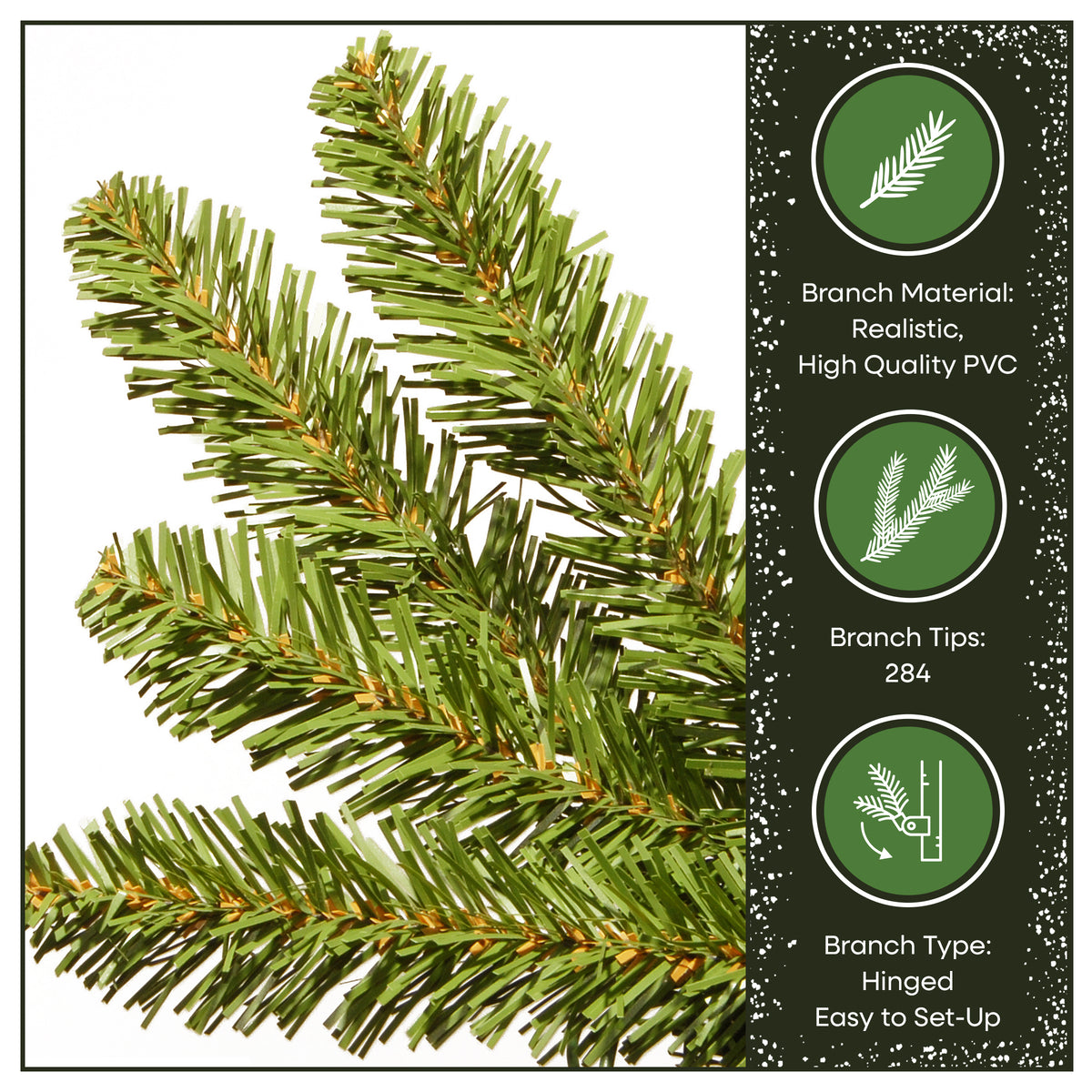 4 ft. Pre-Lit Kensington Fir Burlap Tree in a Burlap Sack with Clear Lights, Plug-In - National Tree Company