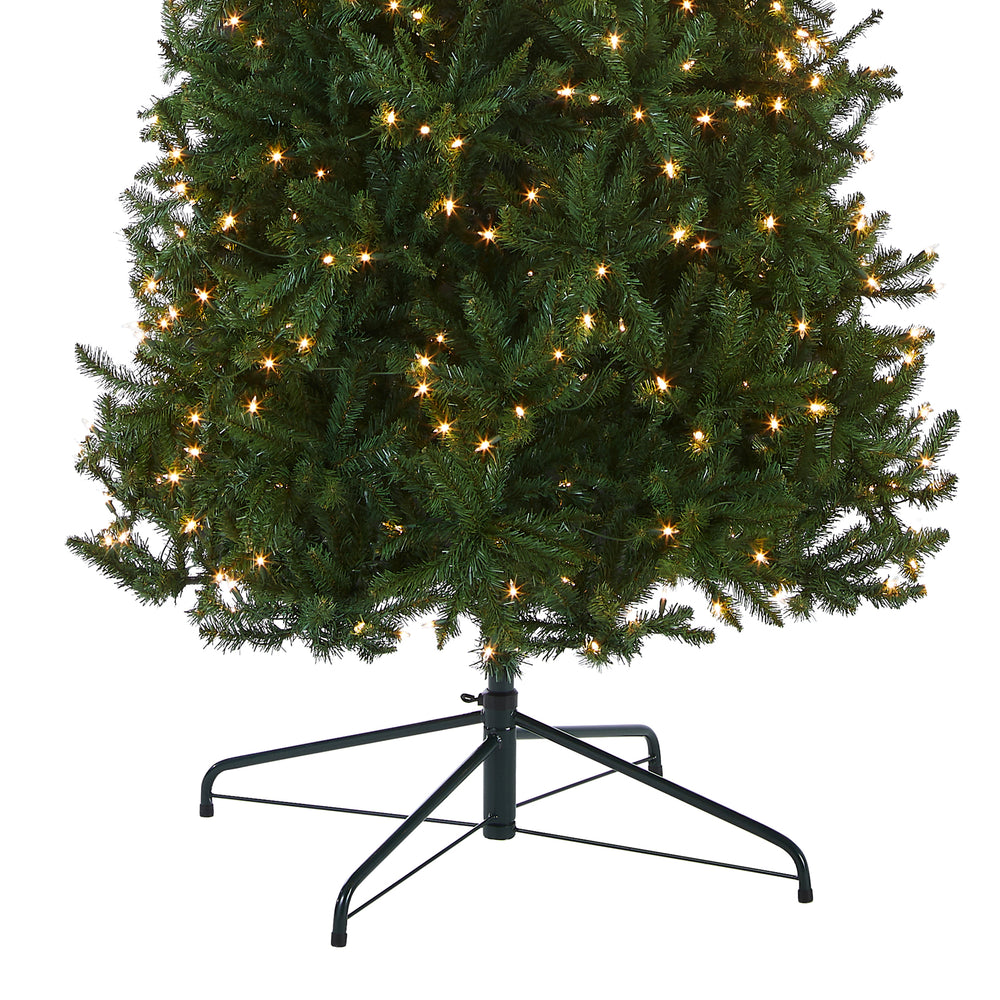 6.5 ft. Pre-Lit Kingswood Fir Pencil Tree with Multicolor Lights, Plug-In