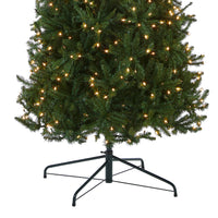 10 ft.Pre-Lit Kingswood Fir Pencil Slim Tree with Clear Lights - National Tree Company